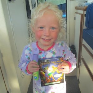Each day she picked from a prize bin (spoiled) and this was one choice