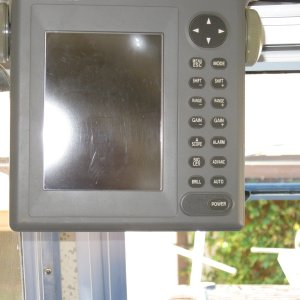 JRC LCD Radar 1500 display