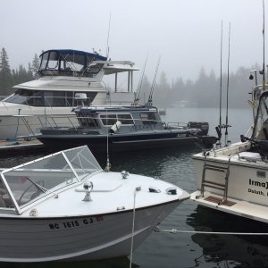 Rock Harbor, the nearest thing to a populated area.
