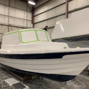 Starboard Profile of the Boat