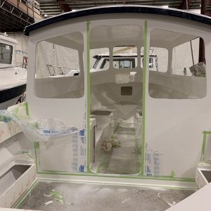 View thru the Bulkhead--hard-top attached!