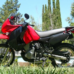 Nekkid KLR...no stickies