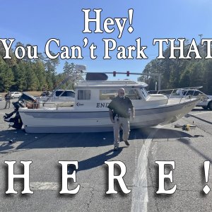a moment of distraction spelled the END followed by weeks of nightmare calls with wrecker, salvage yard, insurance companies) the policeman ironically crops the boat name...
