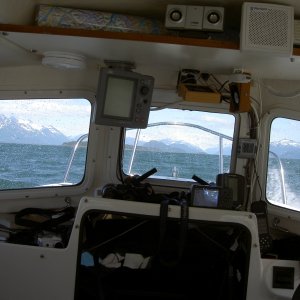 view from inside headed north on lynn canal
