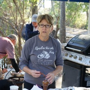 Anita--the power behind Marc!  She made the genius of Marc organized and made the food lines work!  Don't get in her way...
