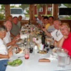 Good Friends and Good Food at the Coinjock Marina thumb