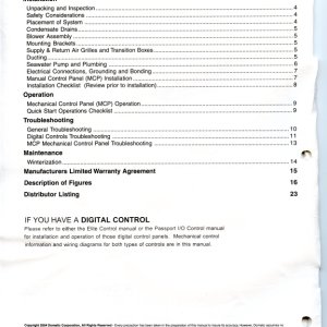 Passport marine air system101