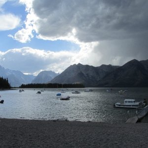 Media 'Leeks Marina,  " Little Joe " at the dock' in album 'Jackson Lake, Tetons National Park'