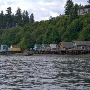 Media 'Beach houses south of Gig Harbor' in album 'Putting in at Edmonds on Friday morning, July 5th'