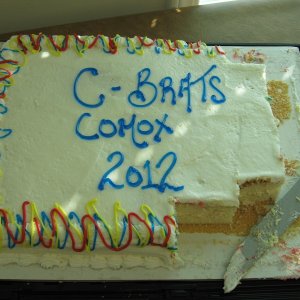 starting on the cake (kerri on)