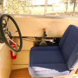 Cool new seat compliments of CatyMae n Steve