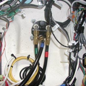 behind the helm