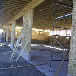 four 16' X 14' doors.