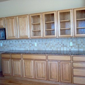 Cabinets and Tile