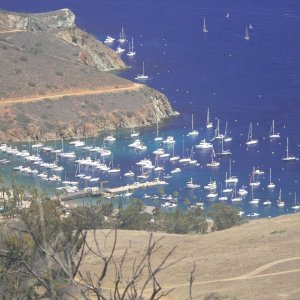 Twin Harbors from high above...