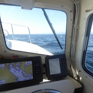 Half way to Comox Sunday morning