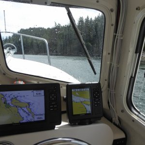 Going through Dodd Narrows