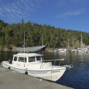 Made it to Bedwell Harbour in about 12 hours, 127 nm from Prideaux Haven. Did a fair amount of slow cruising along the way, enjoying the day.