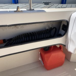 EPIRB & salt water washdown w/switch