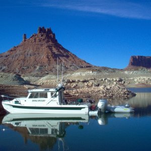 Castle Butte, Lake Powell, Utah