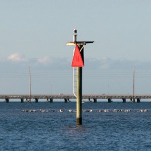2 nav aids - one man-made, the other from Nature