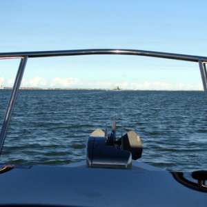 Beautiful blue water