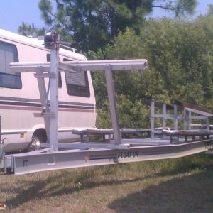 2000 Float On Cat Trailer
