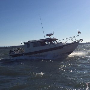 Tyboo Crabbing in an East wind, Columbia R
Nov., 29,  2015
