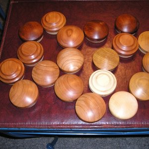 More Helm Hubs, Mahogany, Cherry, Rhododendron