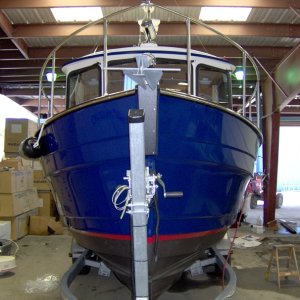 Media 'I can see now ,it needs new anchor fairlead' in album 'Getting her electronics'
