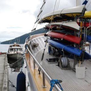 Small cruise ship Ursa Major and Knotty C