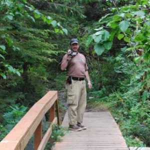 Boardwalk up to Baranof Lake