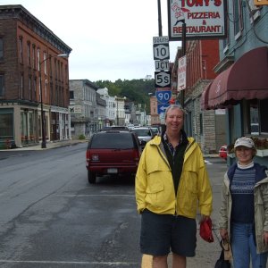 Main street of Canajoharie was a river of mud in June.