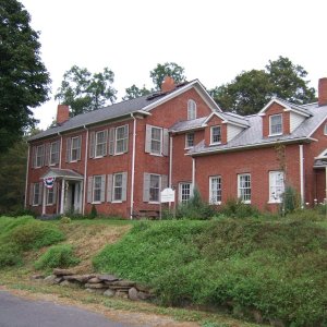 A beautiful Federal Farm house. Halcyon Farms.