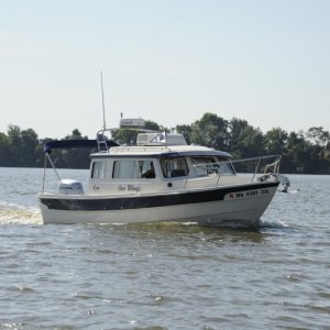 Slow speed in the Wicomico River