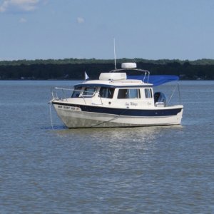 Sea Wings at anchor