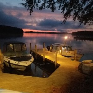 Media 'Sunrise in sight' in album 'Plucked out of the water in Winterhaven, ME.'
