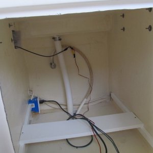 4 screws to remove old fridge