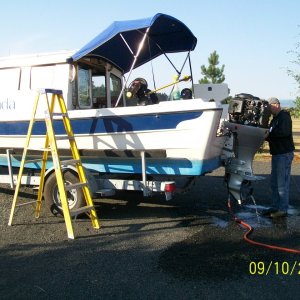 Tuning up the Honda\'s before launching