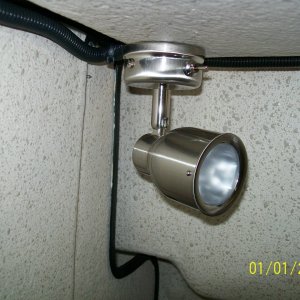 LED lighting in the V-Berth
