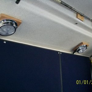 Media 'LED lighting in the salon' in album 'Bringing the boat home'