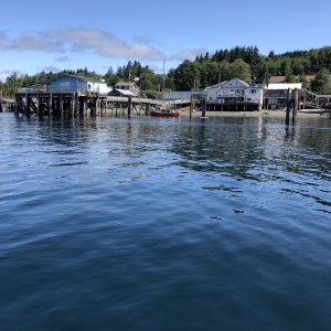Alert Bay waterfront