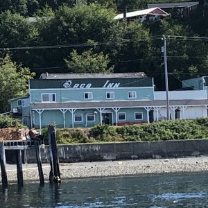 Media 'The bannock lady wasn't operating, too bad.' in album 'dock fishing'