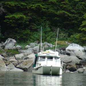 Discovery\'s Ell Cove, Baranof Island anchorage