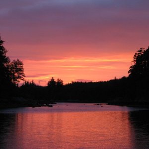 Sunset Potts Lagoon