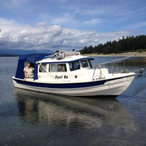 Beached on Denman Island near Comox