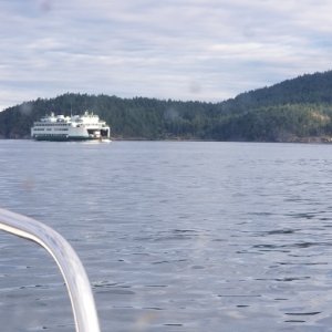 Rosario Strait towar Blakely Island