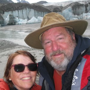 Reid Glacier selfie