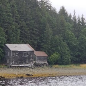 Funter Bay bndoned Buildings