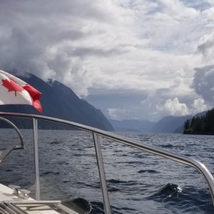 Southbound Fraser Reach
